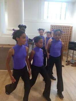 Children before their Grade 1 Tap exam
