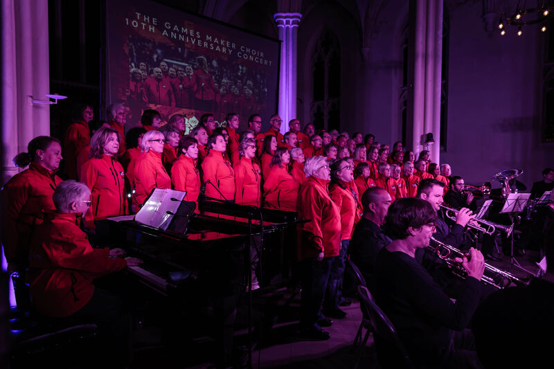 The choir's 10th Anniversary Concert