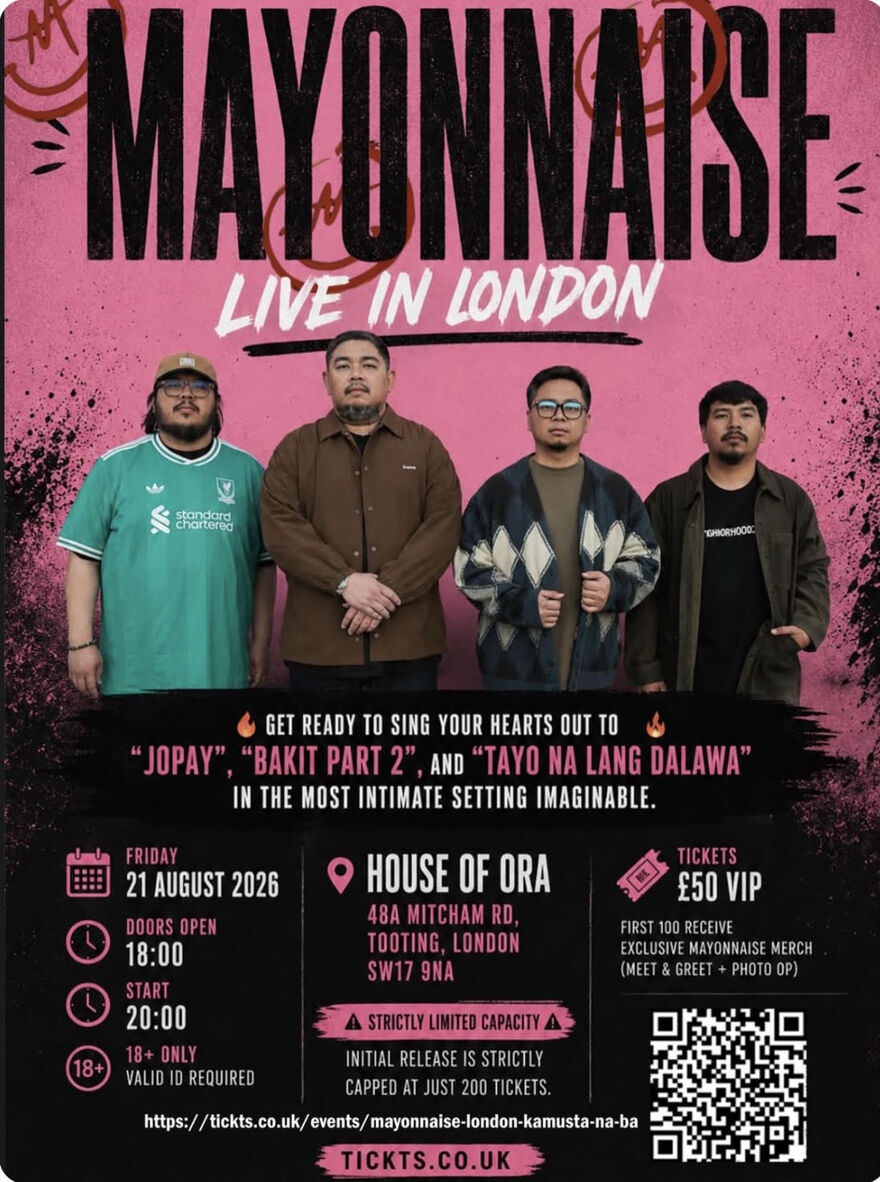 Mayonnaise - Live in London poster