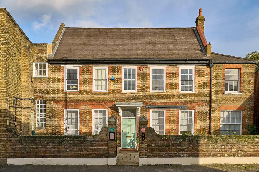 The Exterior Of A Listed Georgian House
