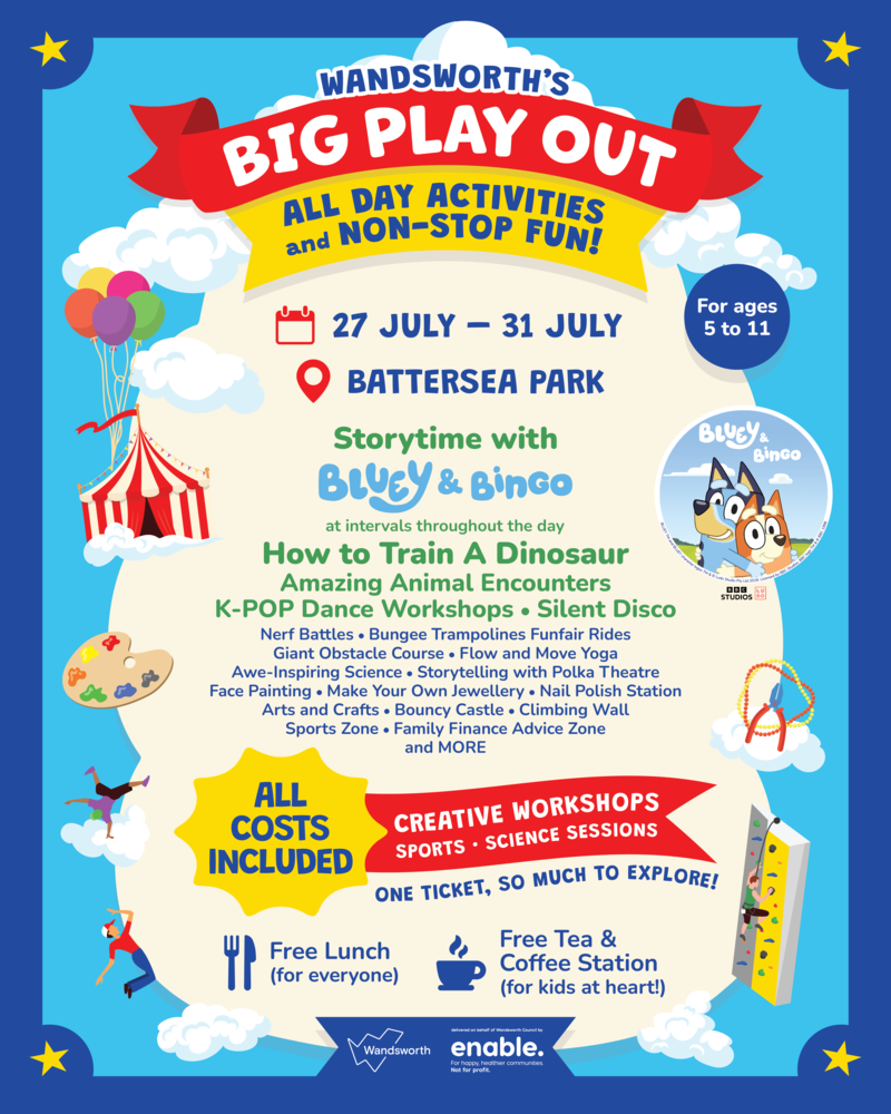 Big Play Out Event Poster