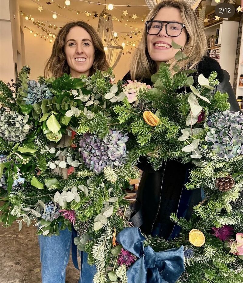Wild Wreath Workshops at Northcote art school 