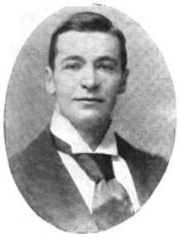 Photographic portrait of William George Robert Sprague, who is giving a small smile. Source - wikimedia, public domain.
