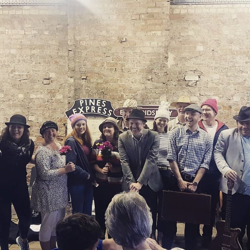 Previous cast from railway show