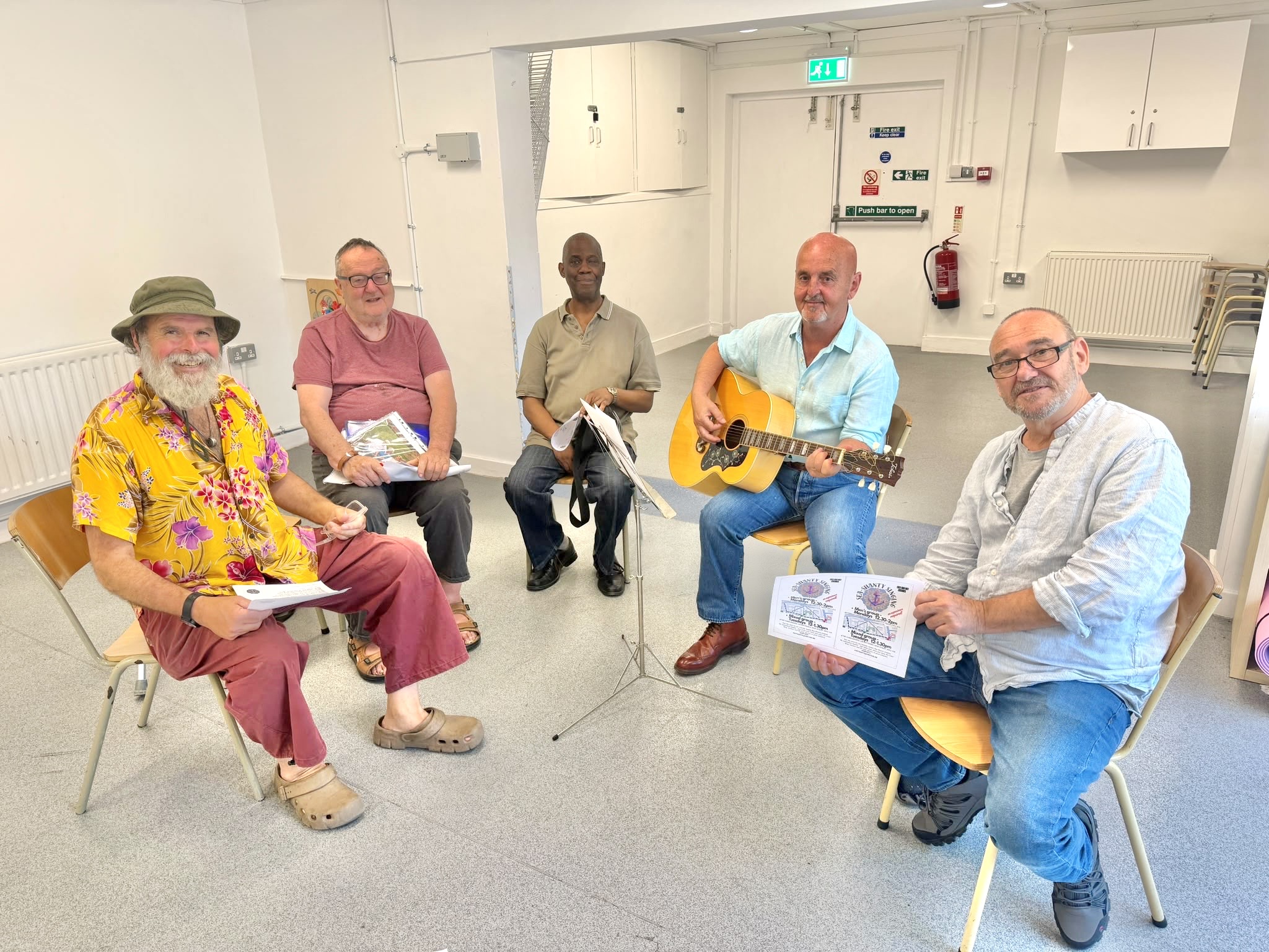 Men's Sea-Shanty Singing Group